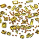 HB Cruystal 150PCS Sew-On Glass Rhinestones with Stainless Steel Prong Setting(Golden)