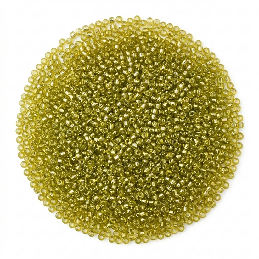 HB Cruystal 12/0 Glass Seed Beads 10000pcs 2mm for Jewelry Making – DIY Bracelet Beads, Bedazzling Kit