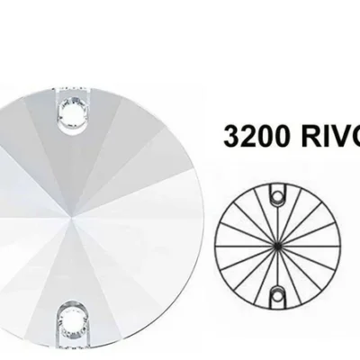 Rivolli Sew-On Flatback Stone