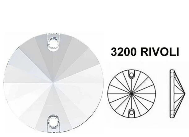 Rivolli Sew-On Flatback Stone