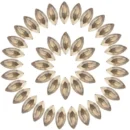 HB Cruystal ESSENTIAL NAVETTE L.C.TOPAZ FANCY STONES
