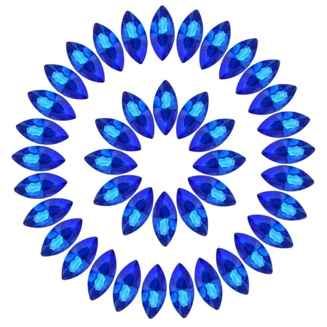 HB Cruystal ESSENTIAL NAVETTE SAPPHIRE FANCY STONES